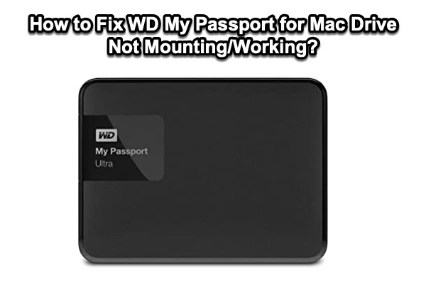 my passport for mac doesn